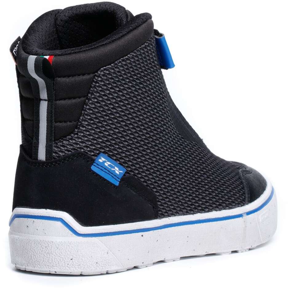 Scarpe Moto Donna TCX IKASU 2 AIR WMN Nero Blu Elettrico