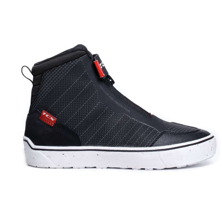 Scarpe Moto Donna  TCX IKASU 2 WP WMN Nero Scuro Rosso
