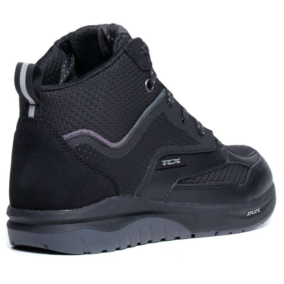 Scarpe Moto Donna TCX NALBAK WP WMN Nero Iridescente