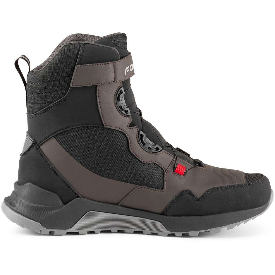 Scarpe Moto Forma ADV KITE Dry Nero Marrone Grigio