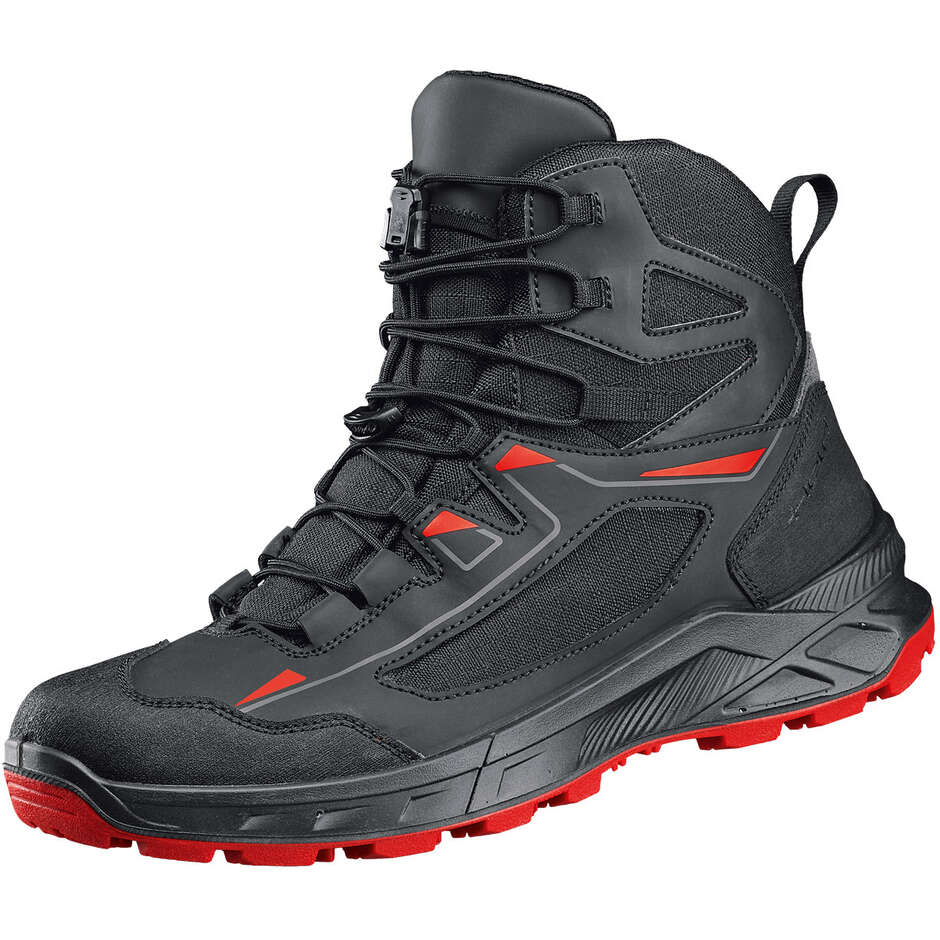Scarpe Moto Montaro WP Nero Rosso taglia 44