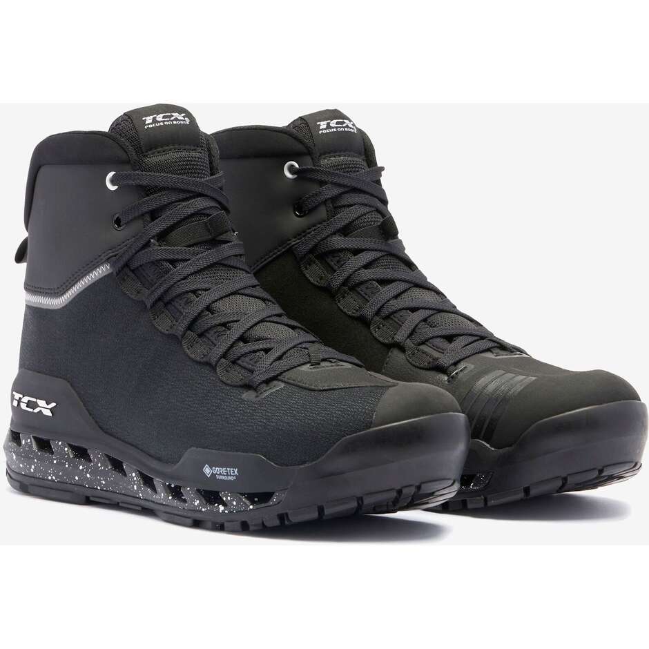 Scarpe Moto in GoreTex 7156g CLIMATREK SURROUND GTX Nero taglia 43