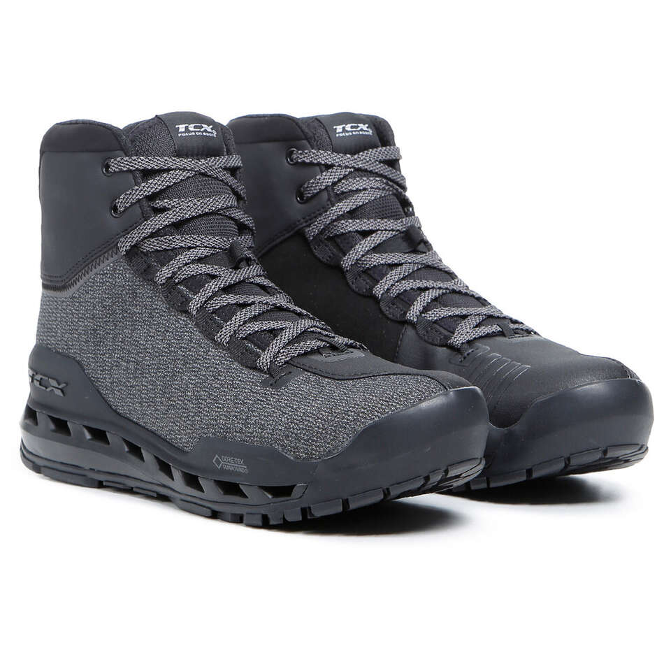 Scarpe Moto in GoreTex 7156g CLIMATREK SURROUND GTX Nero taglia 45