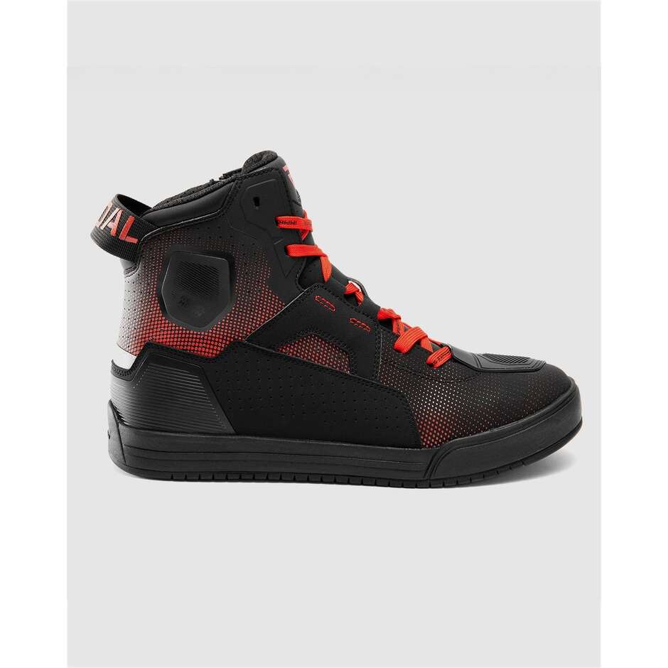 Scarpe Moto Rebelhorn VANDAL II Nero Rosso