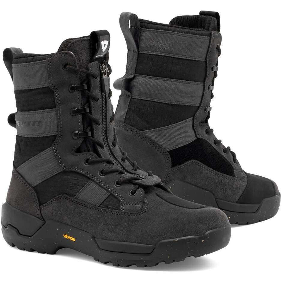 Scarpe Moto Rev'it Acre H2O Antracite Nero