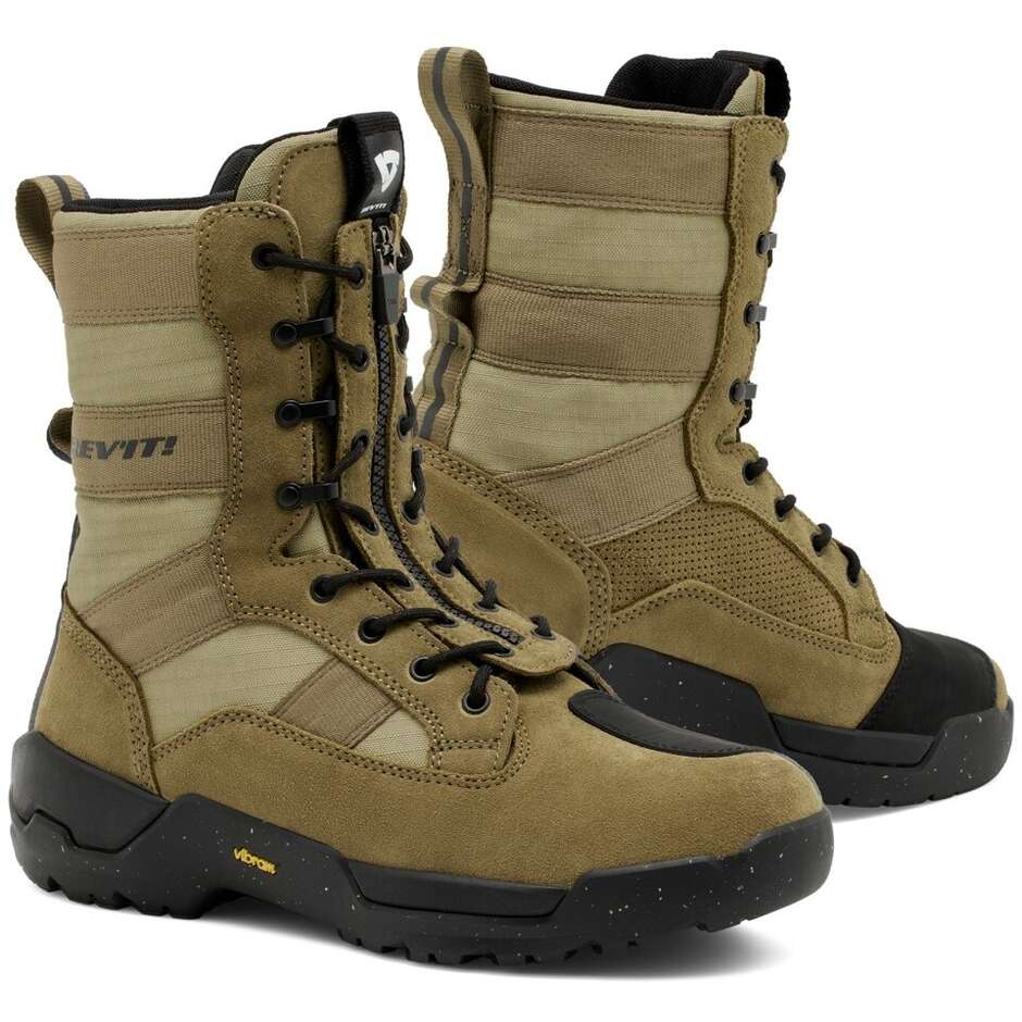Scarpe Moto Rev'it Acre H2O Verde militare