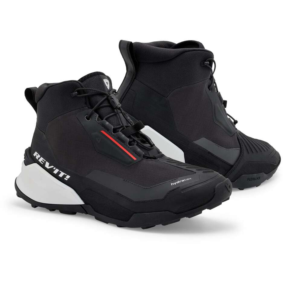 Scarpe Moto Subduction H2O Nero Bianco taglia 45