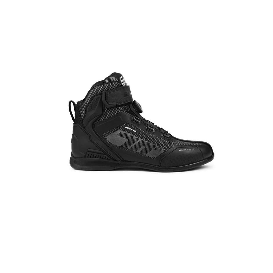 Scarpe Moto Seventy Degrees SD-BR3 VELOCE PRO Nero