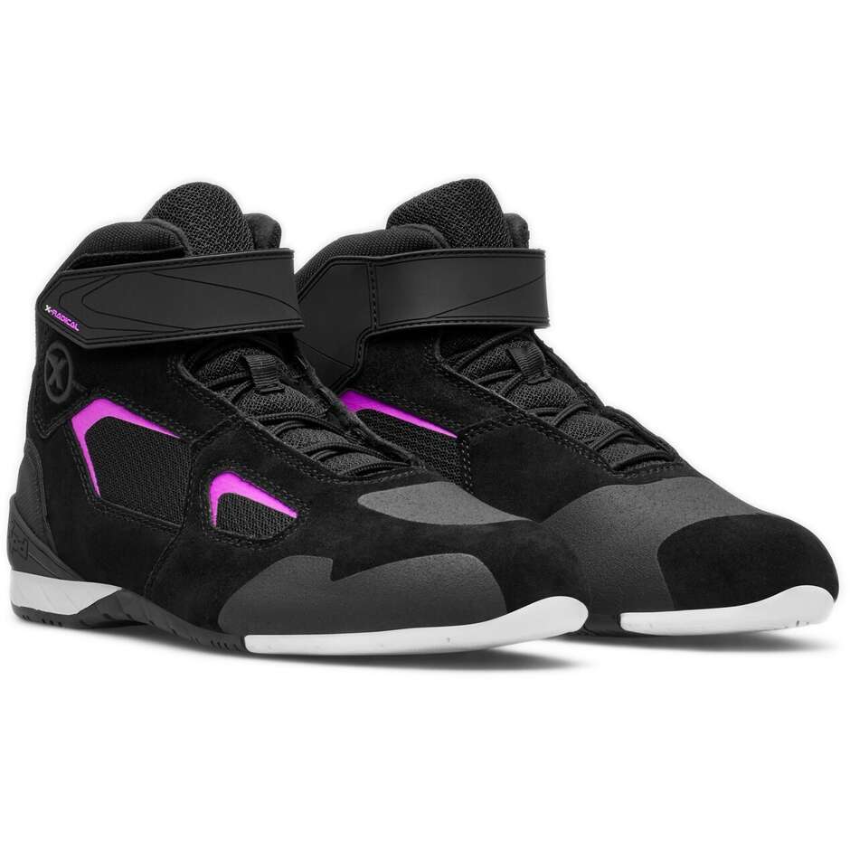 Scarpe Moto Sportive X-RADICAL LADY Nero Fucsia taglia 42