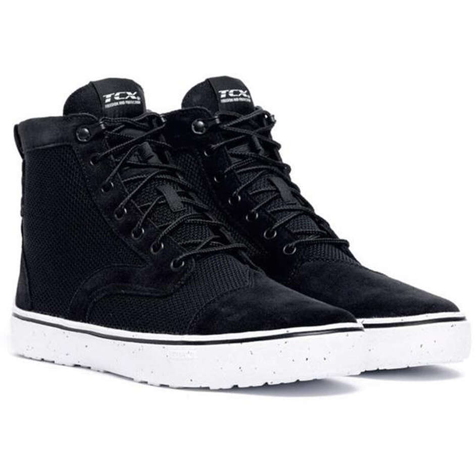Scarpe Moto DARTWOOD TEX Nero Bianco taglia 45
