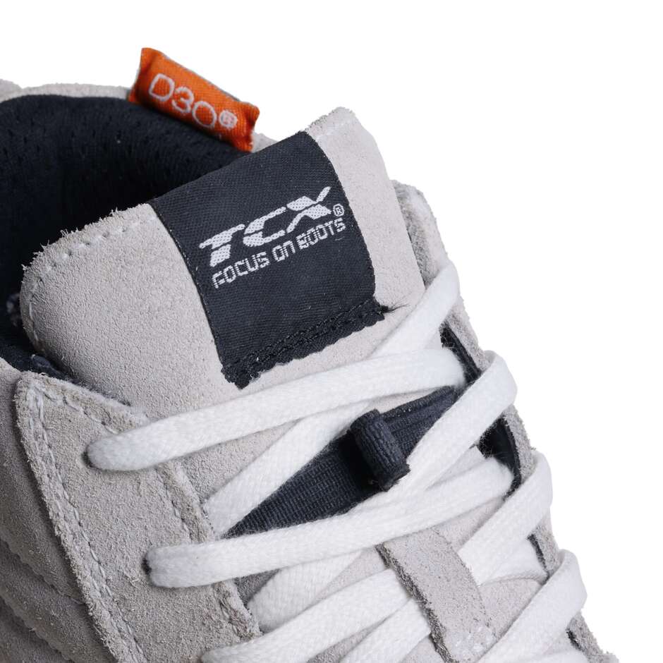 Scarpe Moto Tcx STREET 3 FADED WP Bianco