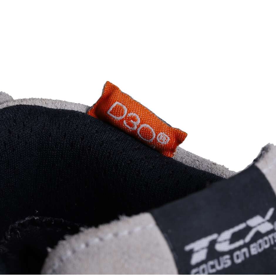 Scarpe Moto Tcx STREET 3 FADED WP Bianco