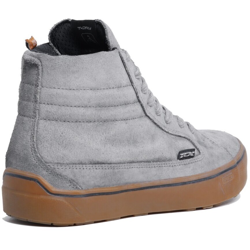 Scarpe Moto Tcx STREET 3 FADED WP Grigio