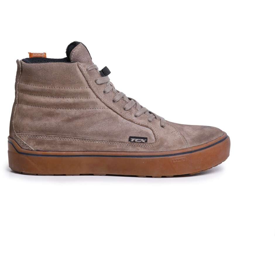 Scarpe Moto Tcx STREET 3 FADED WP Moka