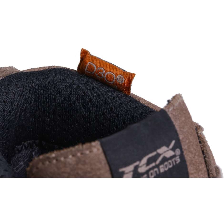 Scarpe Moto Tcx STREET 3 FADED WP Moka