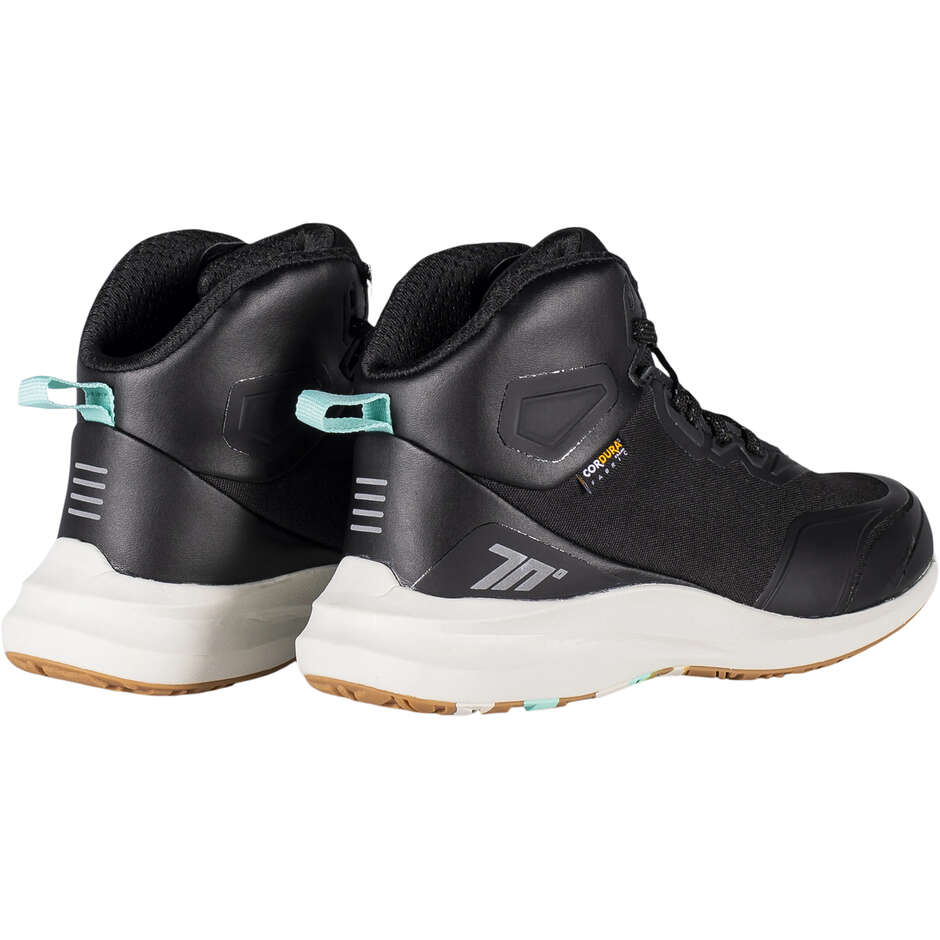 Scarpe Moto Unisex Seventy Degrees SD-BC4 VECTOR Nero Azzurro