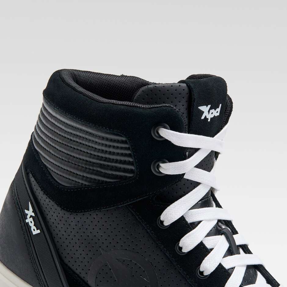 Scarpe Moto Xpd MOTO WAY AIR Nero/Bianco
