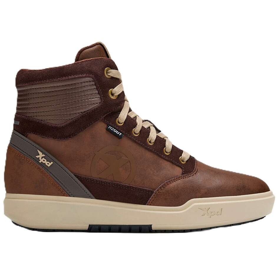Scarpe Moto Xpd MOTO WAY H2OUT Marrone