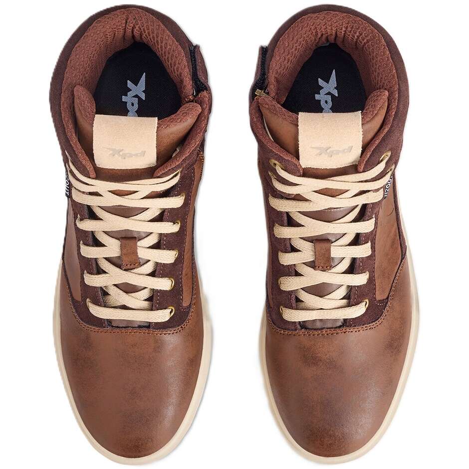 Scarpe Moto Xpd MOTO WAY H2OUT Marrone