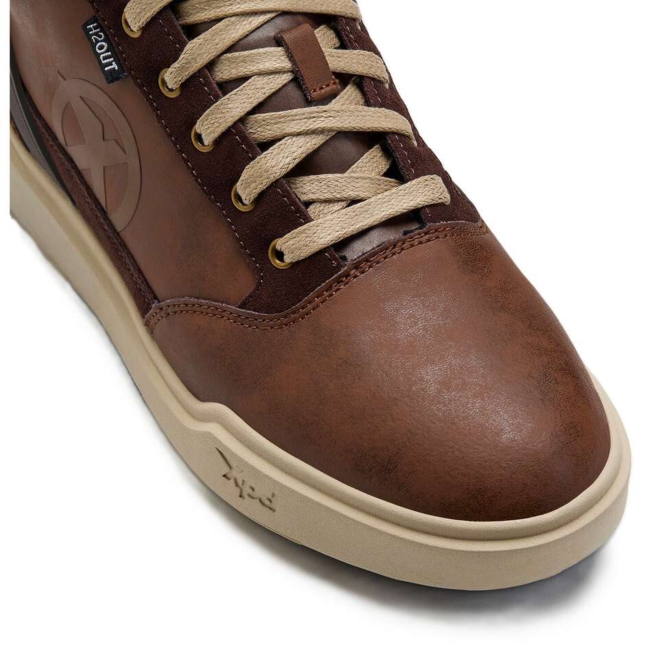Scarpe Moto Xpd MOTO WAY H2OUT Marrone