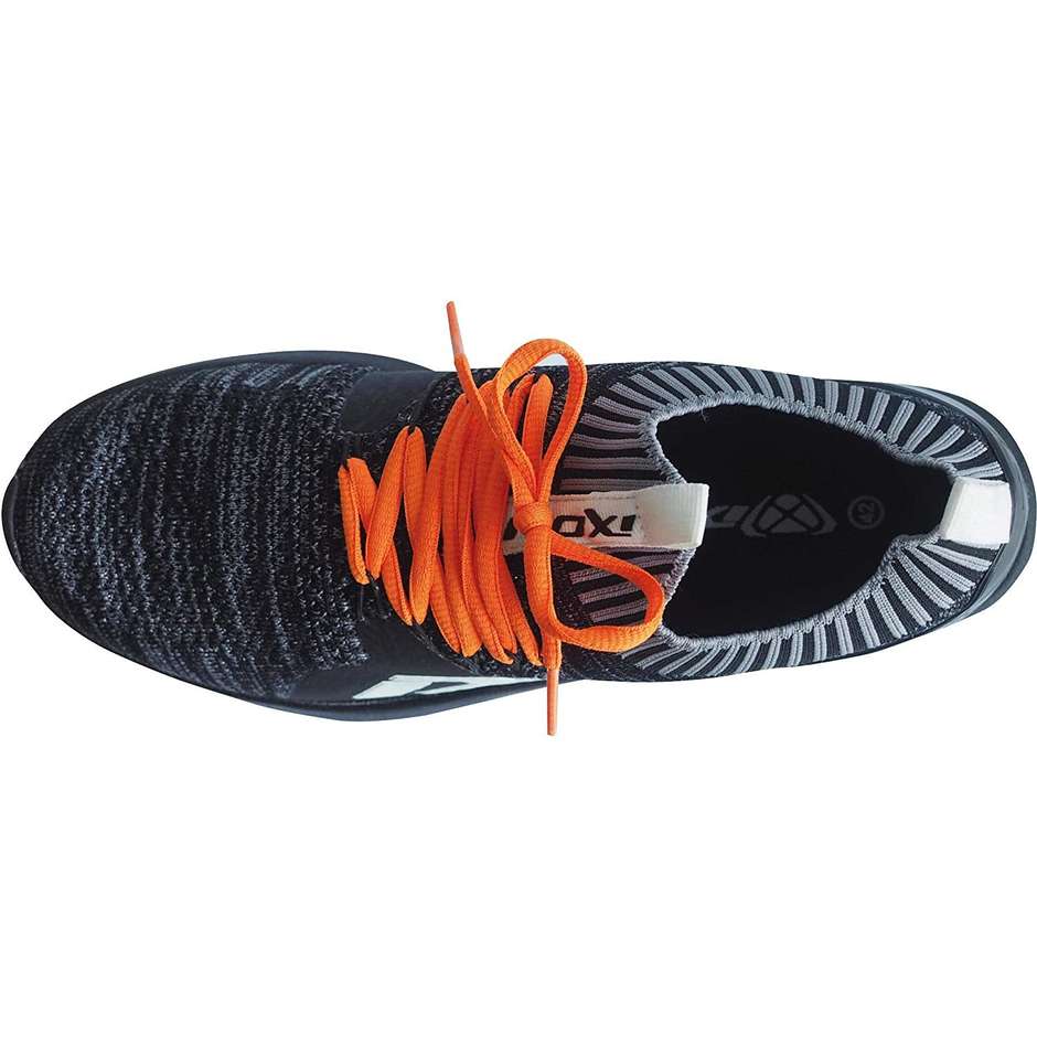 Scarpe Sneaker Ixon PADDOCK  Nero Antracite Bianco Arancio