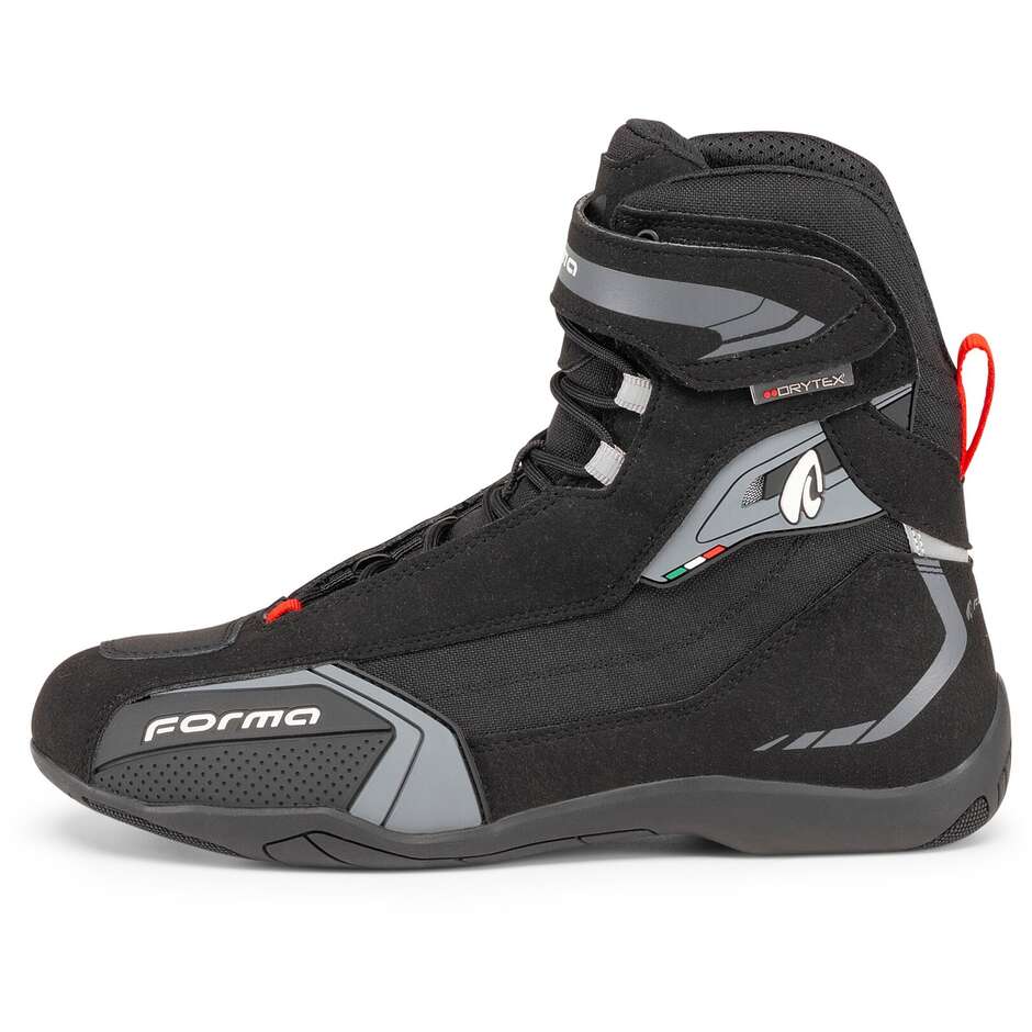 Scarpette Moto Impermeabili Forma VIPER DRY Nero