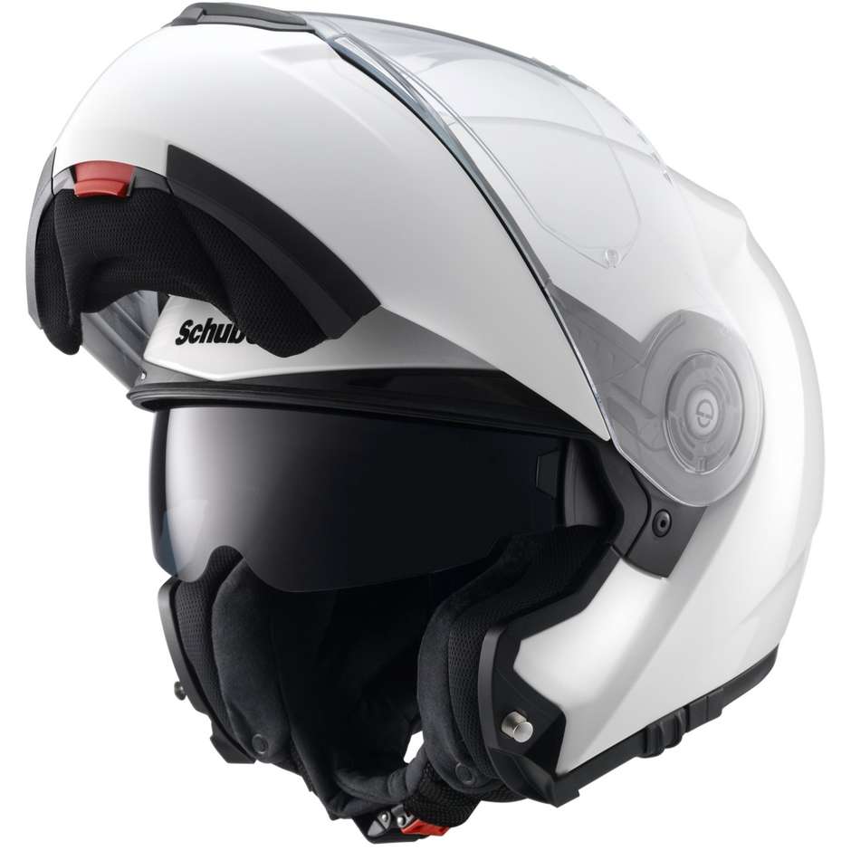 Schuberth C3 PRO Modular Motorcycle Helmet Glossy White
