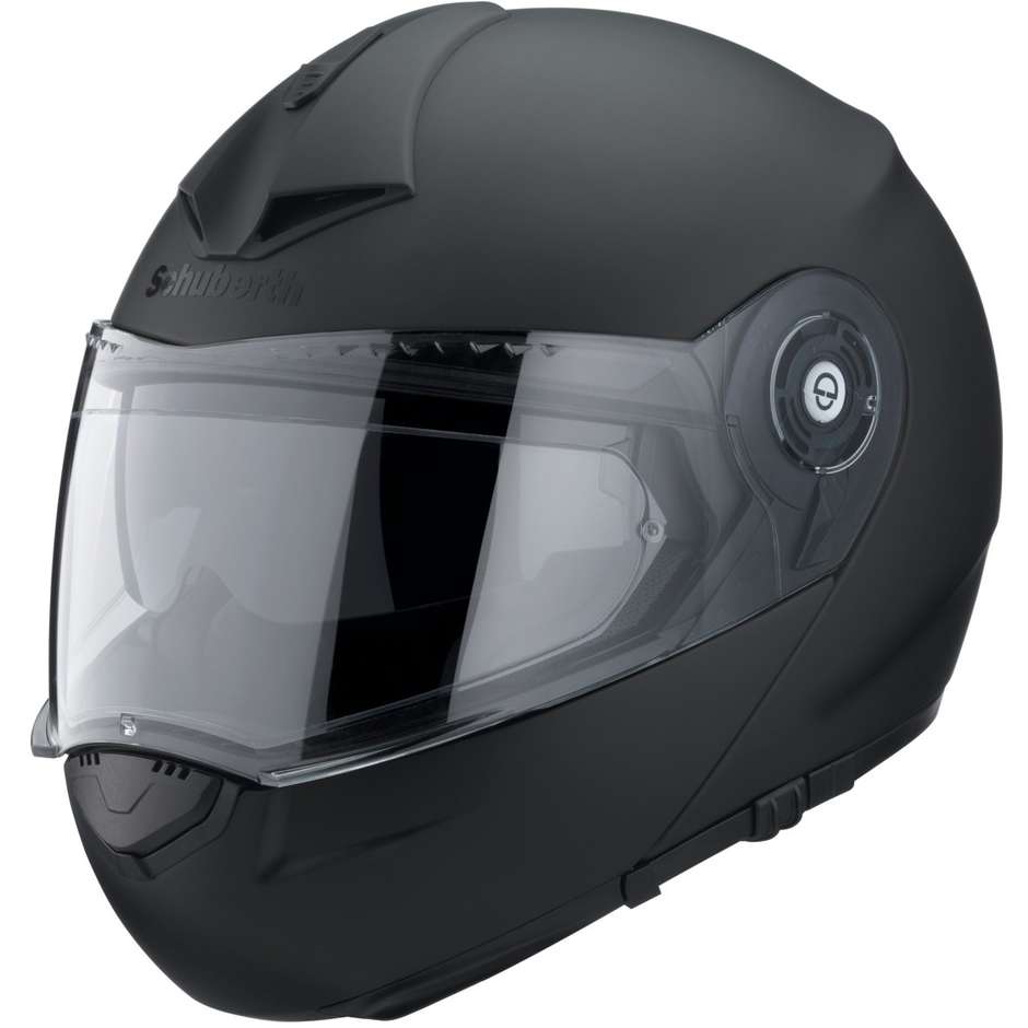 Schuberth C3 PRO Modular Motorcycle Helmet Matte Black
