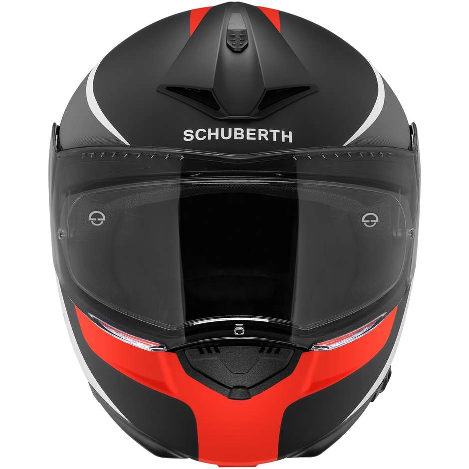 Schuberth C3 PRO Sestante Rot Modularer Motorradhelm