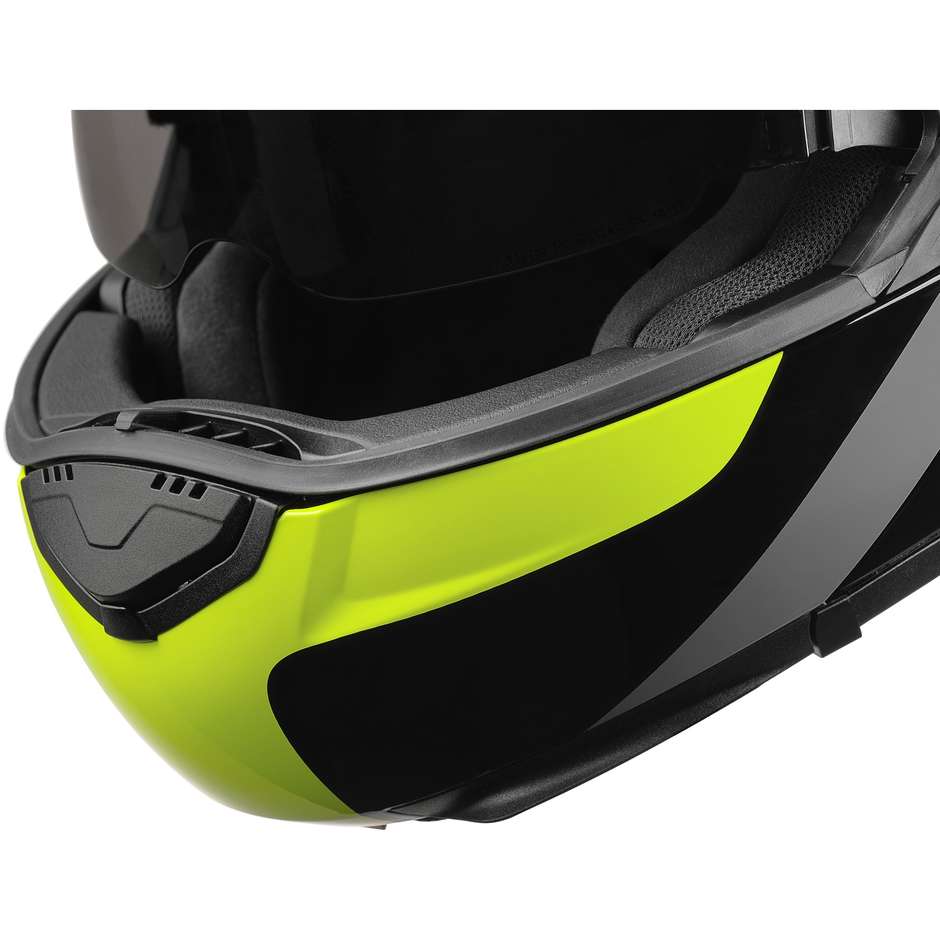 Schuberth C3 PRO Sextant Modular Motorcycle Helmet Yellow