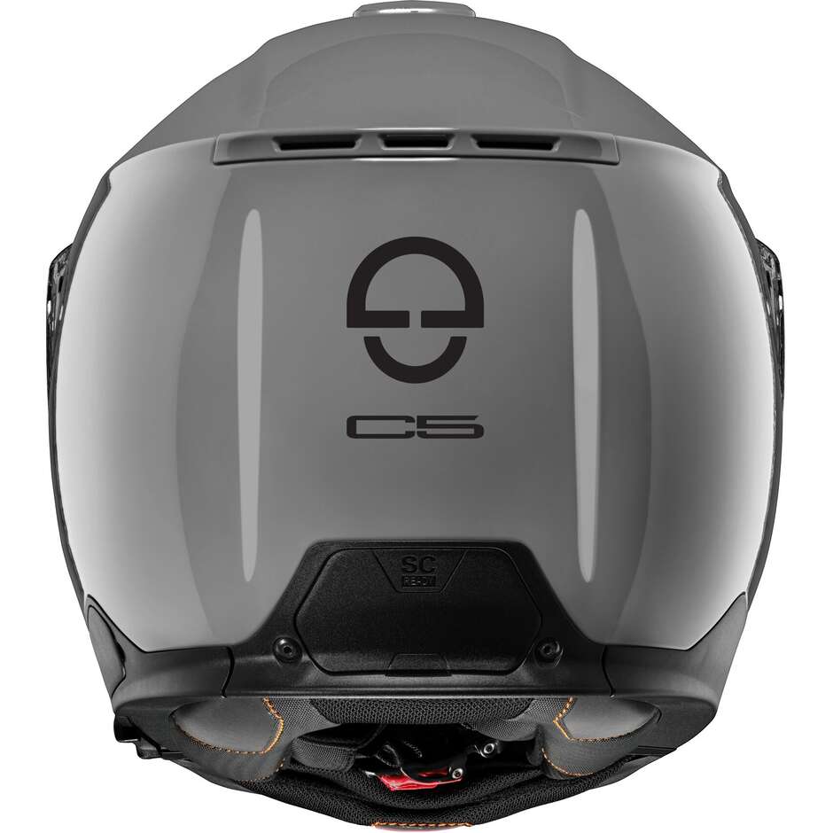 Schuberth C5 ANC Uni Concrete Grey Modular Motorcycle Helmet