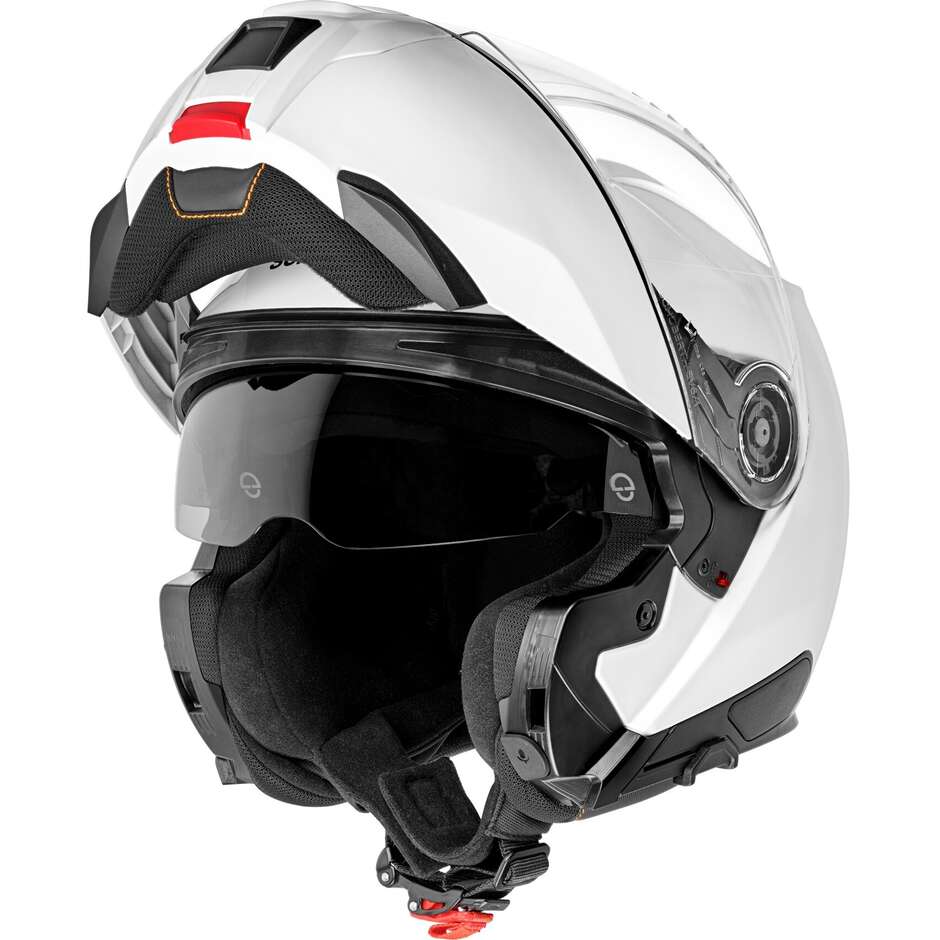 Schuberth C5 ANC Uni Modular Motorcycle Helmet P/J Gloss White