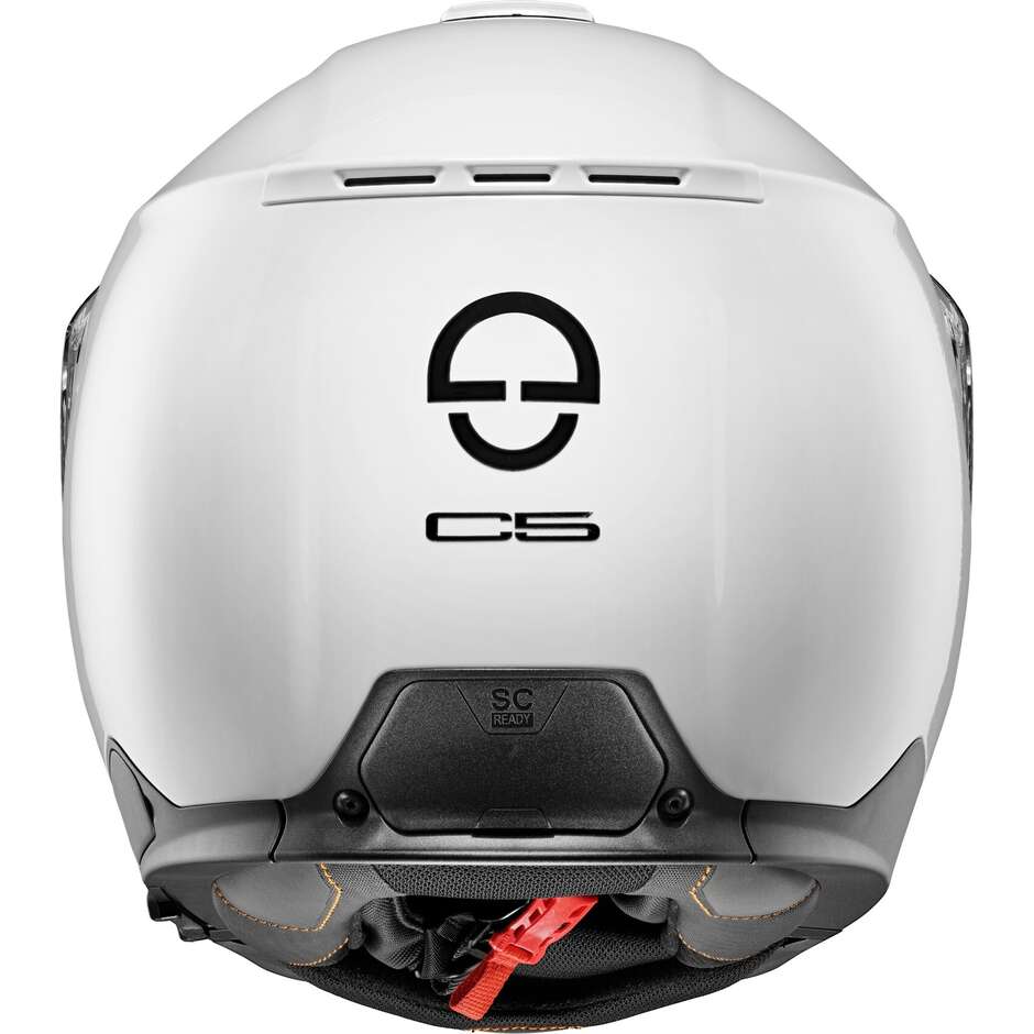 Schuberth C5 ANC Uni Modular Motorcycle Helmet P/J Gloss White