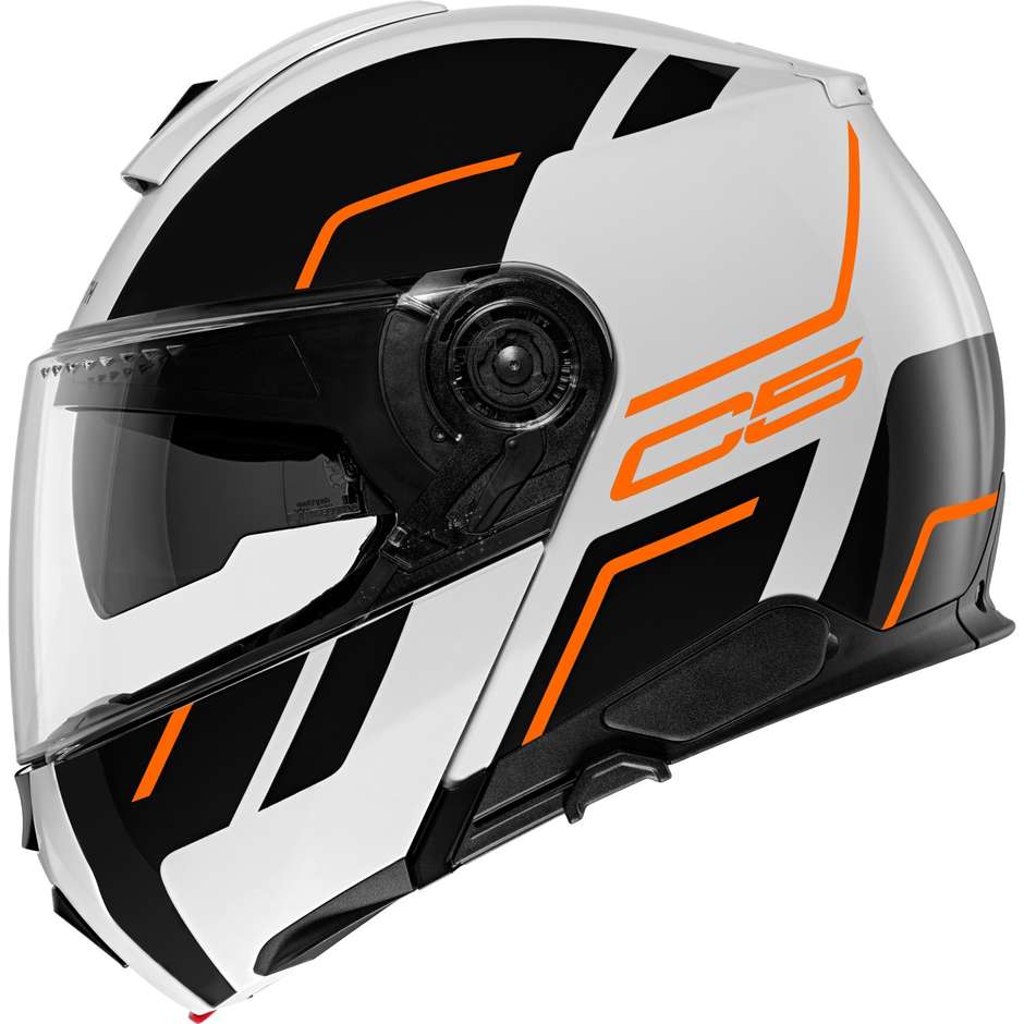Schuberth C5 Master Orange Modular Motorcycle Helmet