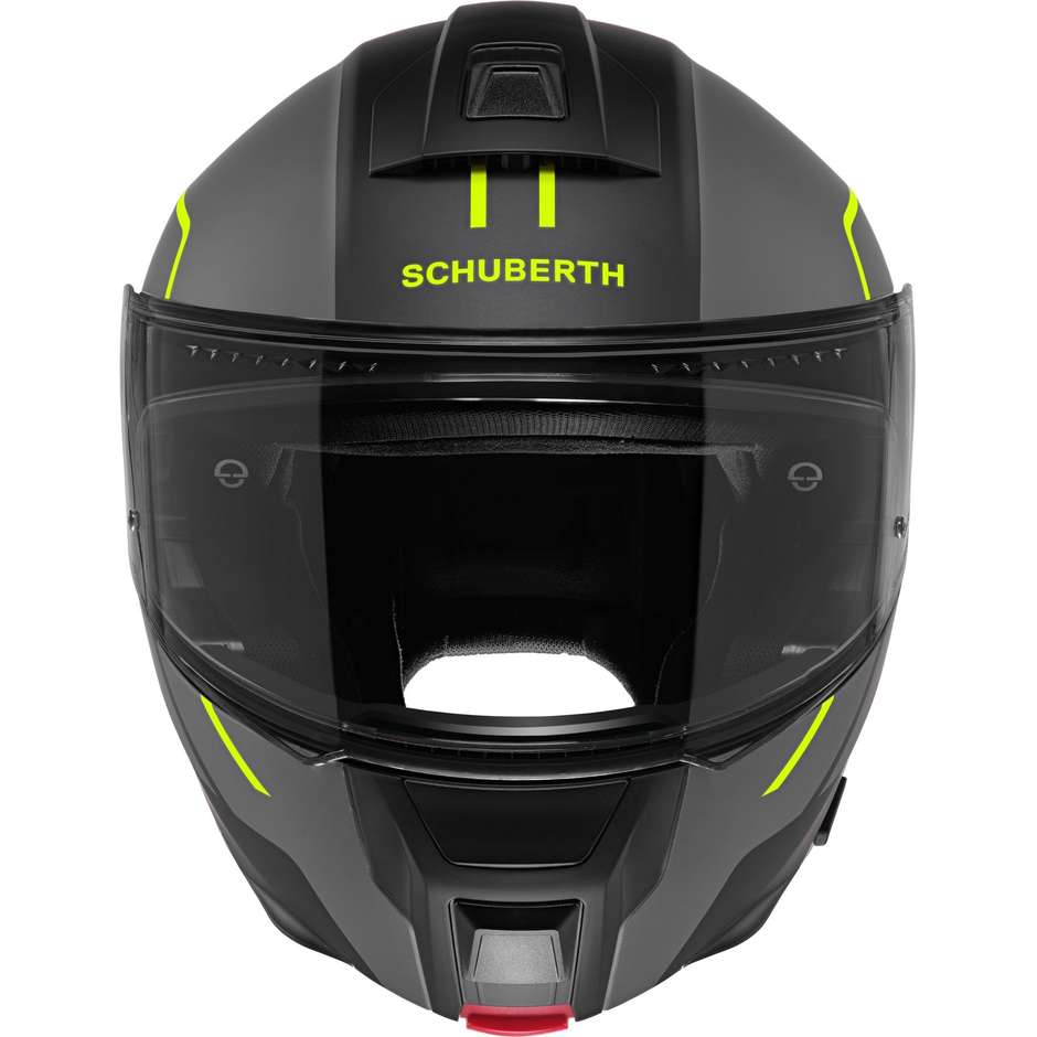 Schuberth C5 Master Yellow Modular Motorcycle Helmet