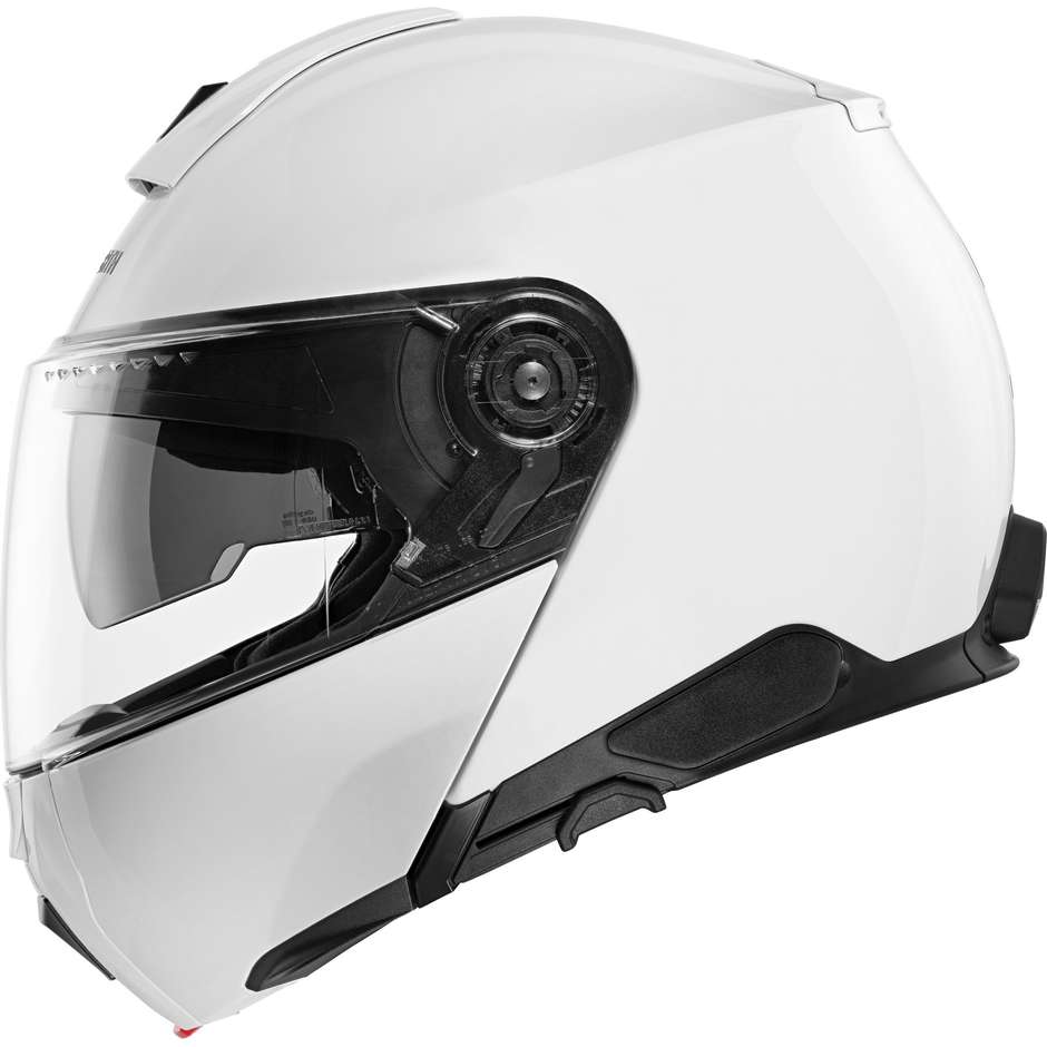 Schuberth C5 Modular Motorcycle Helmet Glossy White
