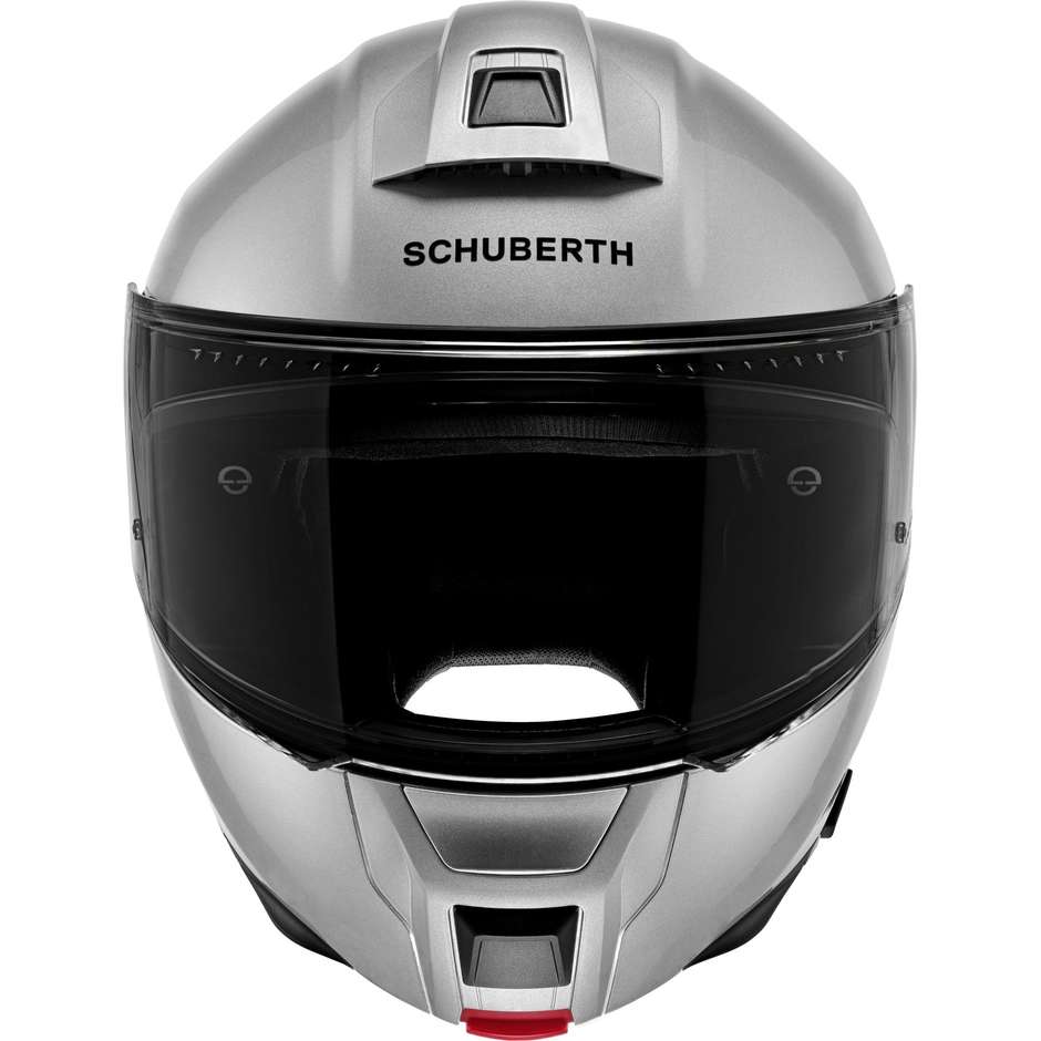 Schuberth C5 Modular Motorcycle Helmet Shiny Silver