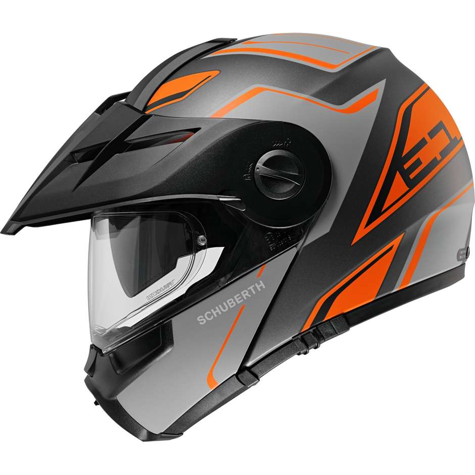 Schuberth E1 Endurance Modular Motorcycle Helmet Orange