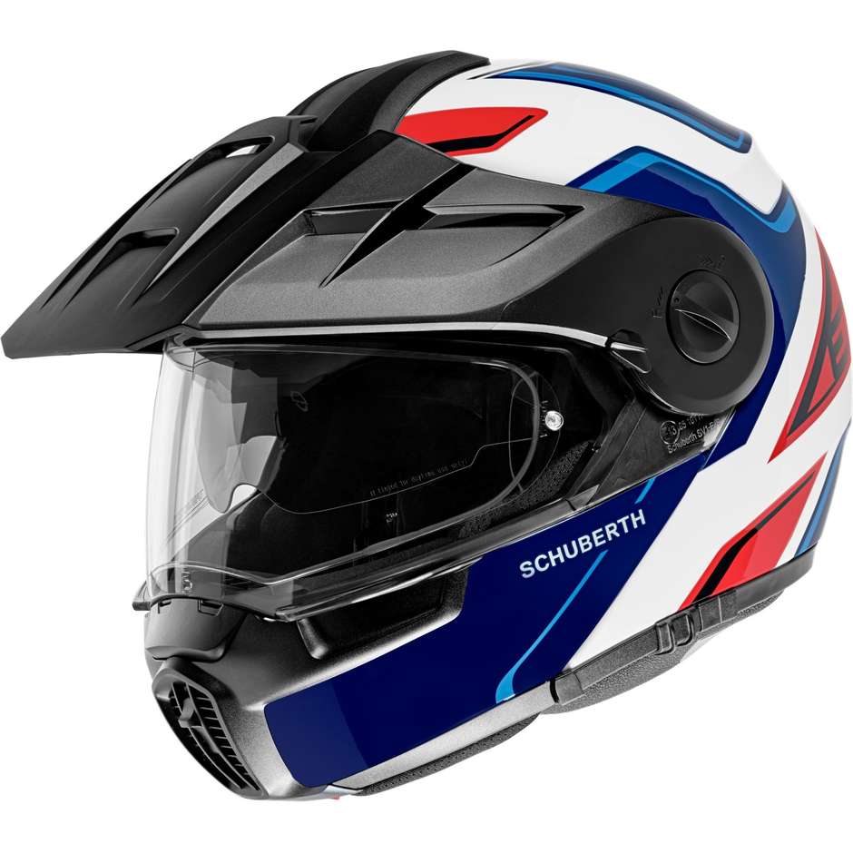 Casco Moto Modulare Schuberth E1 Endurance Blu
