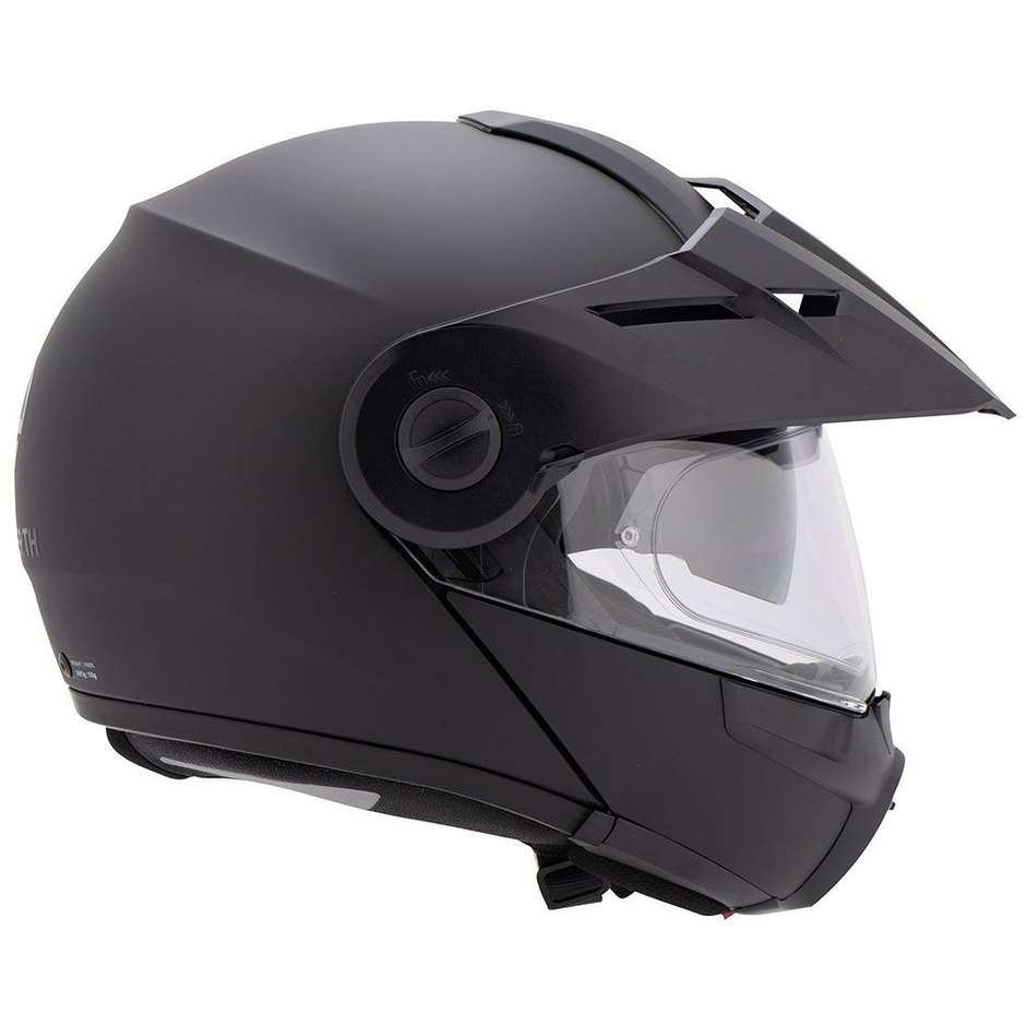 Schuberth E1 Modular Motorcycle Helmet Matte Black