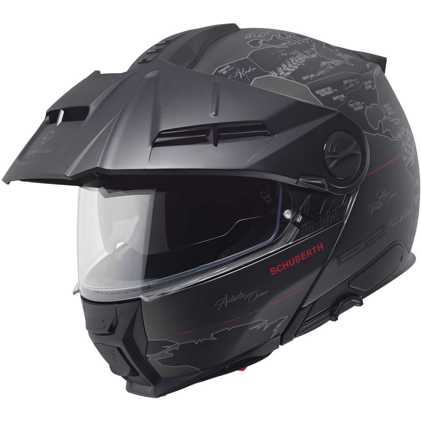 Schuberth E2 ATLAS Modular Motorcycle Helmet P/J Anthracite For