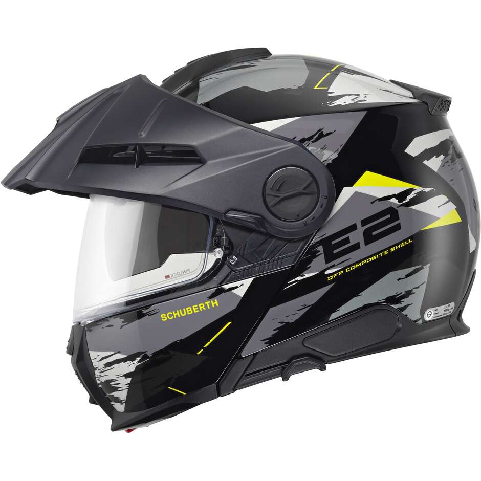 Schuberth E2 TRAIL Modularer Motorradhelm P/J Gelb