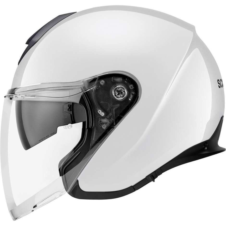 Schuberth M1 Pro Jet Motorcycle Helmet Glossy White