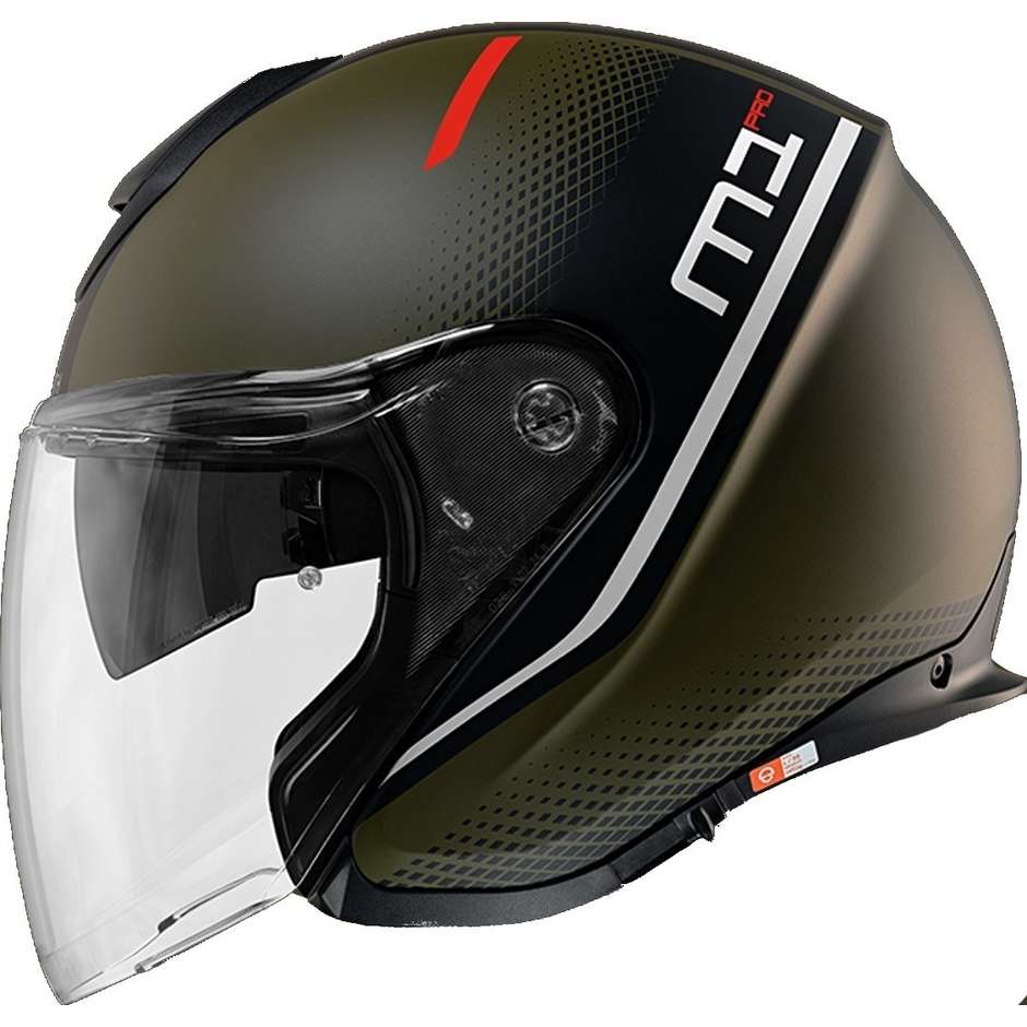 Schuberth M1 Pro Mercury Green Motorcycle Helmet