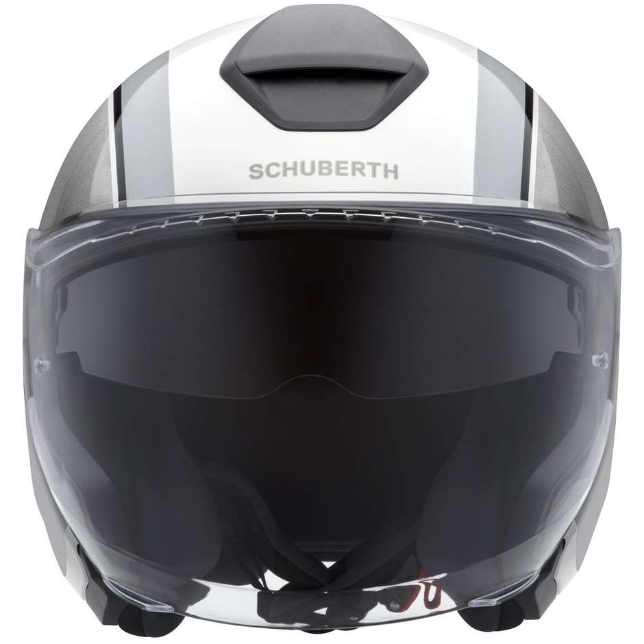 Schuberth M1 Pro Outline Gray Motorcycle Helmet