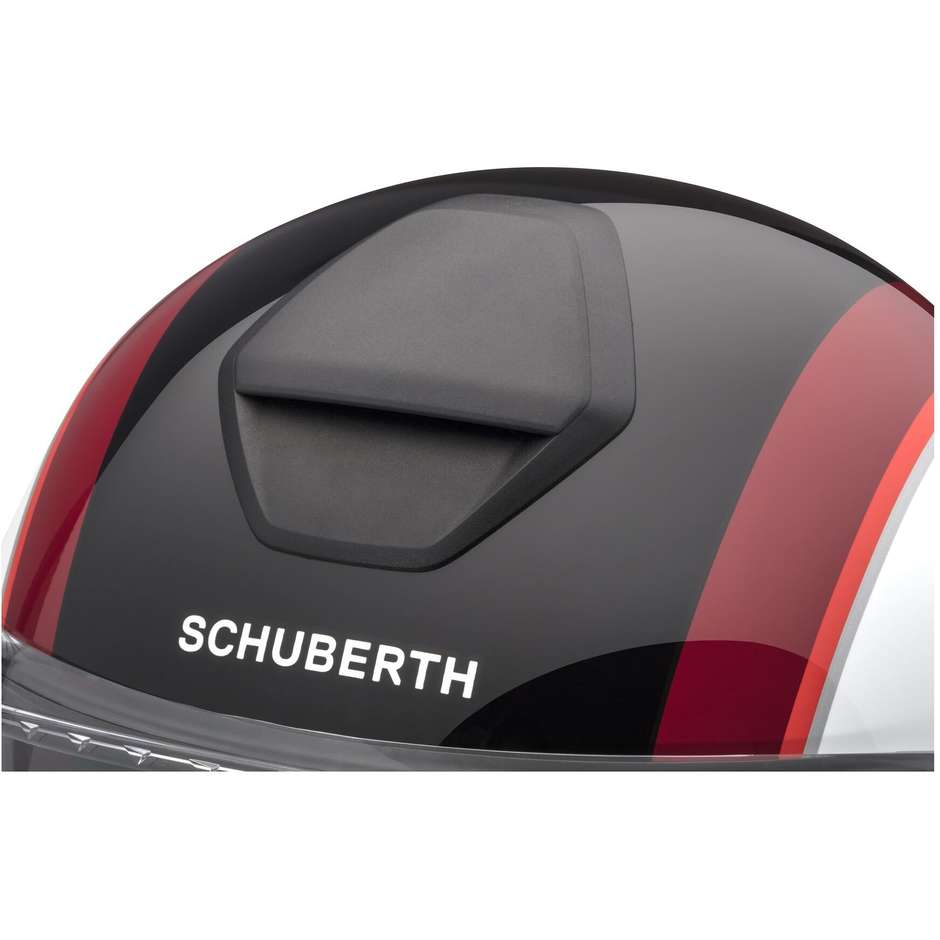 Schuberth M1 Pro Outline Red Motorcycle Helmet