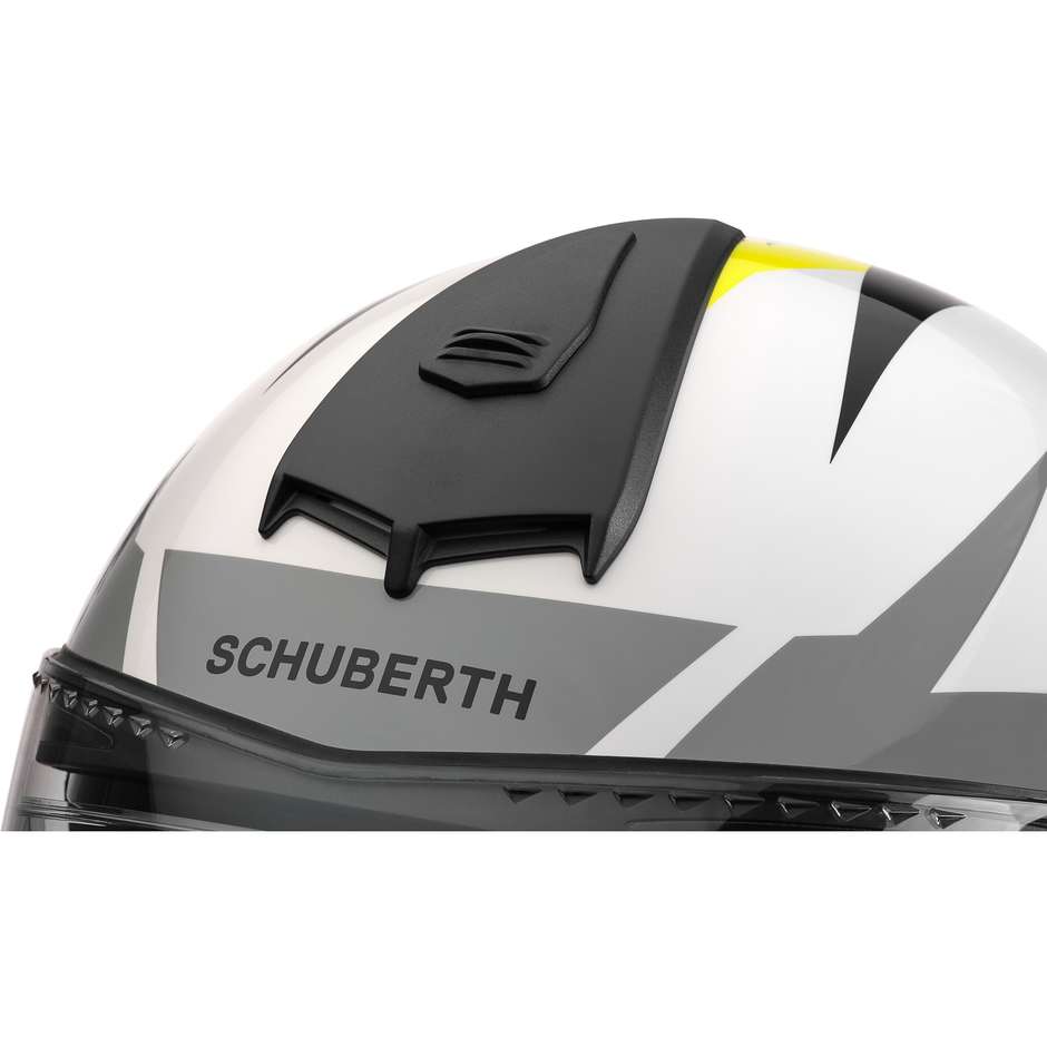 Schuberth S2 SPORT Polar Yellow Integral Motorcycle Helmet