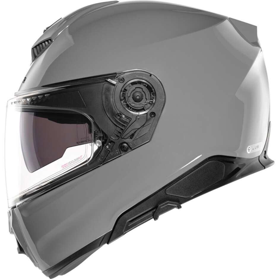 Schuberth S3 Concrete Gray Touring Integral Motorcycle Helmet