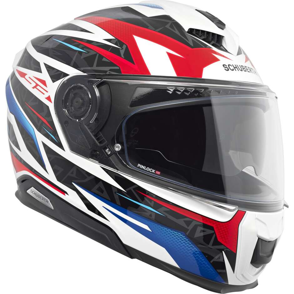 Schuberth S3 THUNDER Blue Integral-Touren-Motorradhelm