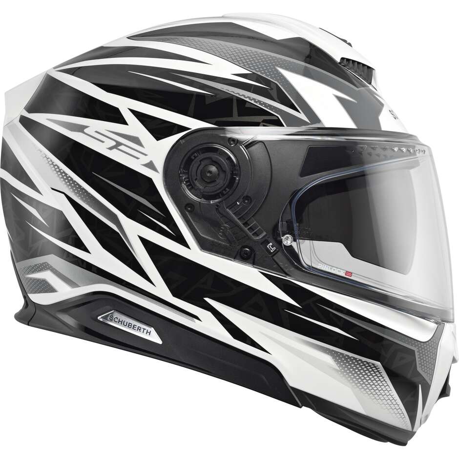 Schuberth S3 THUNDER Full Face Touring Motorcycle Helmet White